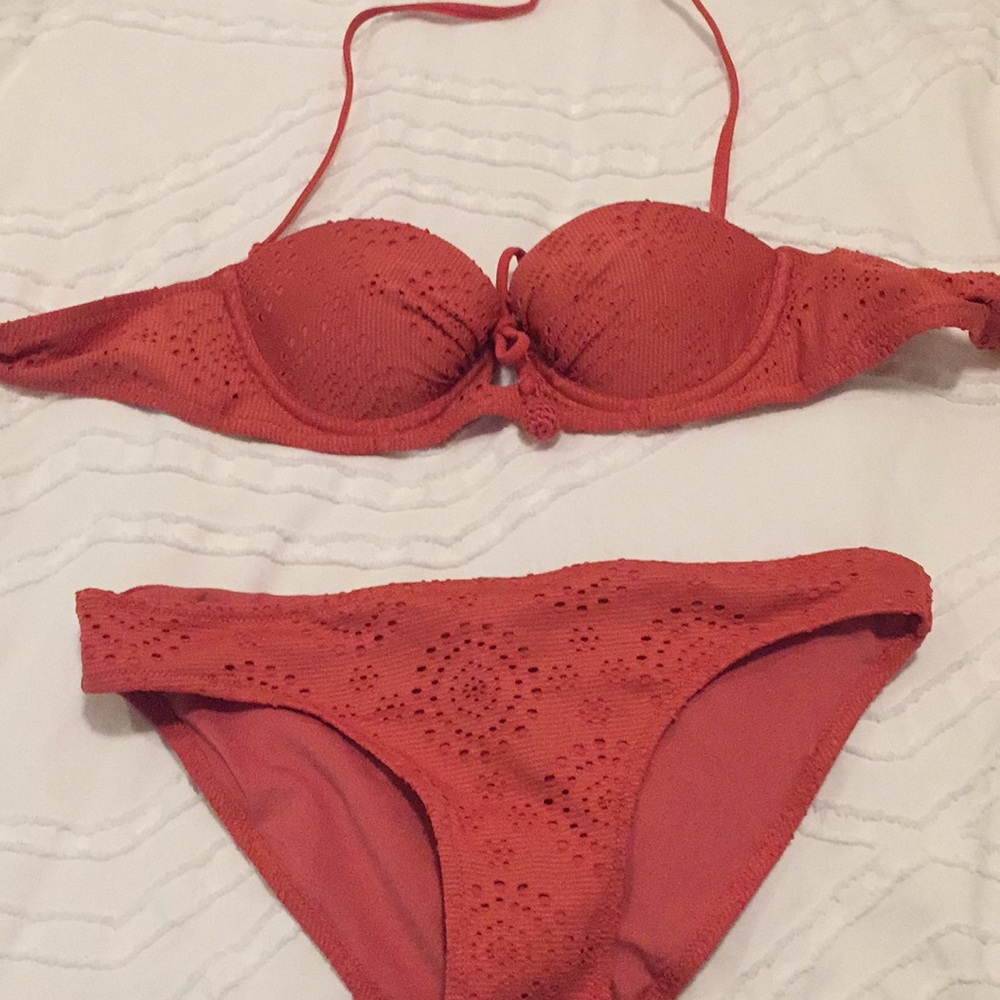 NWOT Aerie burnt orange swimsuit